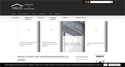 Desktop Screenshot of haus-sanierung-info.com