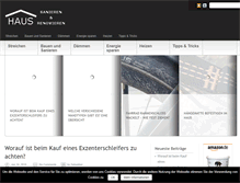 Tablet Screenshot of haus-sanierung-info.com